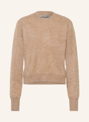 Allsaints Kašmírový Svetr Ada světle hnědá