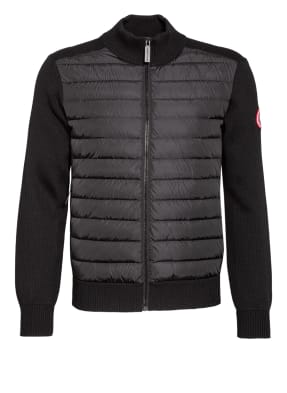 CANADA GOOSE Strickjacke HYBRDIGE im Materialmix