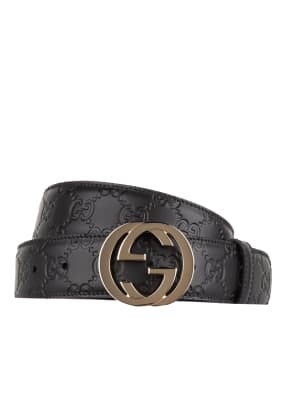 GUCCI Ledergürtel GG SUPREME