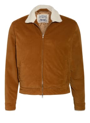 Levi's® Cordjacke mit Kunstfellbesatz