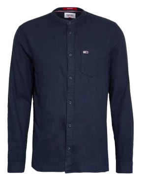 TOMMY JEANS Hemd Regular Fit mit Stehkragen