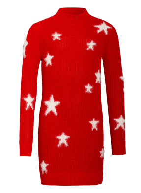 TOMMY HILFIGER Stickkleid STAR
