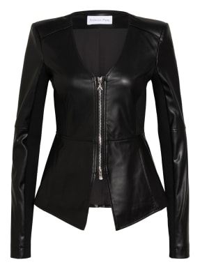 PATRIZIA PEPE Bluse in Lederoptik