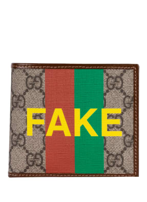 GUCCI Geldbörse GG SUPREME FAKE/NOT