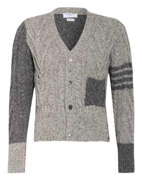 THOM BROWNE. Strickjacke mit Mohair