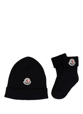 MONCLER enfant Set: Mütze und Socken