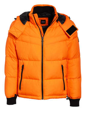 BOSS Daunenjacke OLOOH mit abnehmbarer Kapuze