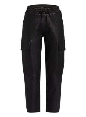 BE EDGY Lederhose BEKARINE im Jogging-Stil