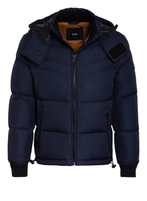BOSS Daunenjacke OLOOH mit abnehmbarer Kapuze