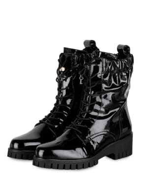DONNA CAROLINA Lack-Schnürboots