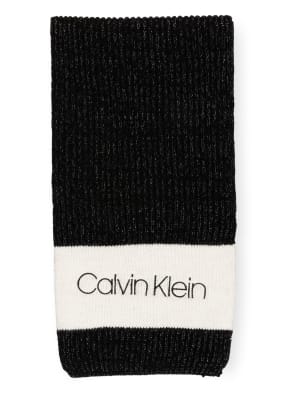 Calvin Klein Schal mit Glitzergarn