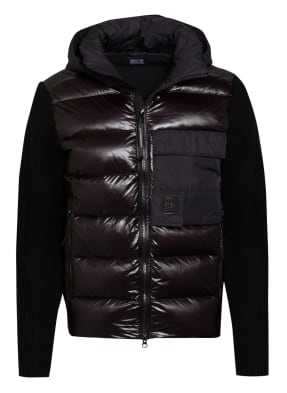 C.P. COMPANY Strickjacke im Materialmix
