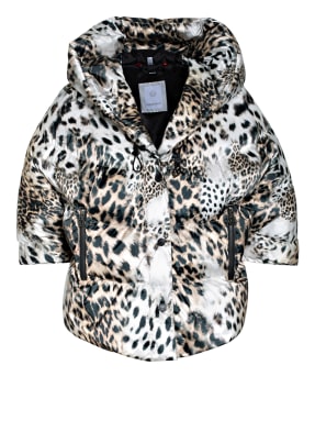 SPORTALM Oversized-Daunenjacke mit Schmucksteinbesatz