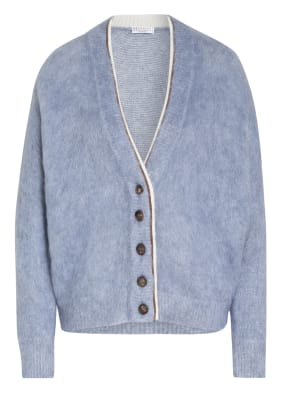 BRUNELLO CUCINELLI Strickjacke mit Schmucksteinbesatz
