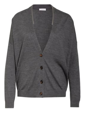 BRUNELLO CUCINELLI Strickjacke mit Schmucksteinbesatz