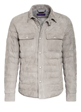 RALPH LAUREN PURPLE LABEL Daunen-Lederjacke