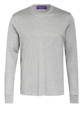 RALPH LAUREN PURPLE LABEL Longsleeve mit Seide