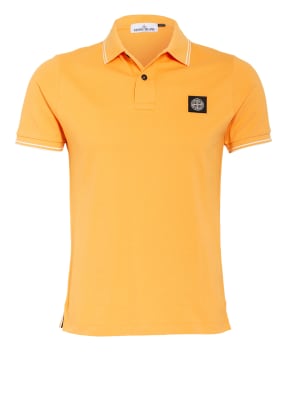 STONE ISLAND Piqué-Poloshirt Slim Fit