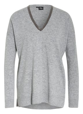 s.Oliver BLACK LABEL Pullover mit Strasssteinbesatz