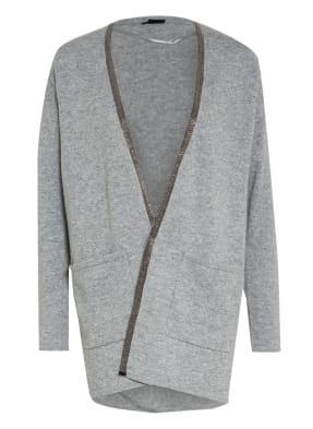 s.Oliver BLACK LABEL Strickhülle mit Schmucksteinbesatz