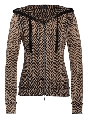 monari Strickjacke mit Schmucksteinbesatz