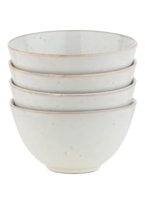 BROSTE COPENHAGEN 4er-Set Schalen NORDIC COAL