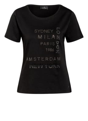 monari T-Shirt CATWALK mit Schmucksteinbesatz