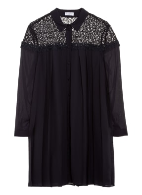 CLAUDIE PIERLOT Hemdblusenkleid RAISON mit Spitzenbesatz