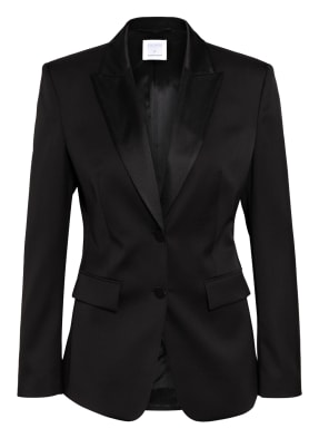 BOSS Blazer JANUFARA mit Satinbesatz