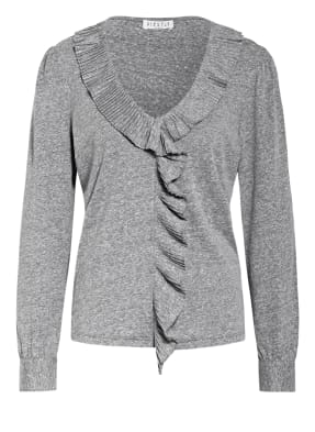 CLAUDIE PIERLOT Blusenshirt mit Leinen
