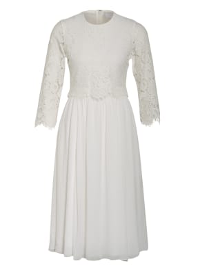 IVY & OAK Kleid mit 3/4-Arm und Spitzenbesatz