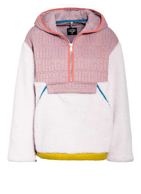 UGG Schlupfjacke im Materialmix