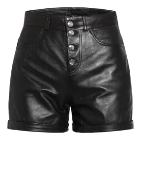 maje Leder-Shorts IRINE