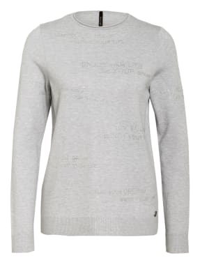 KEY LARGO Pullover mit Schmucksteinbesatz