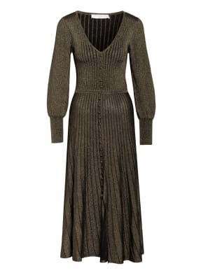 sandro Strickkleid mit Glitzergarn