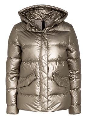 CARTOON Daunenjacke in Metallic-Optik