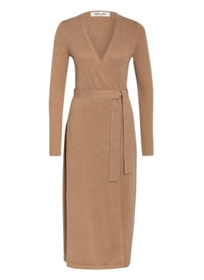 DIANE VON FURSTENBERG Wickelkleid ASTRID mit Cashmere