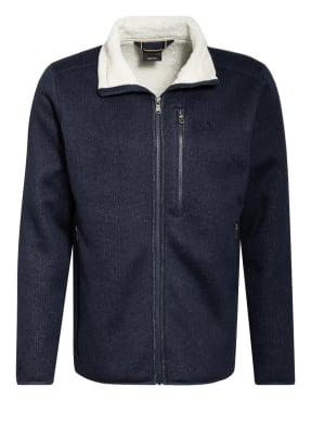 Jack Wolfskin Kardigan z polaru ROBSON FJORD