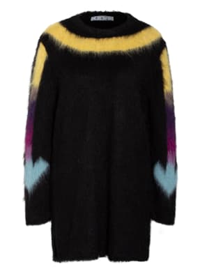 OFF-WHITE Strickkleid mit Mohair und Alpaka