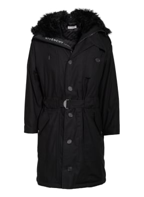GIVENCHY Parka mit Lammfellbesatz