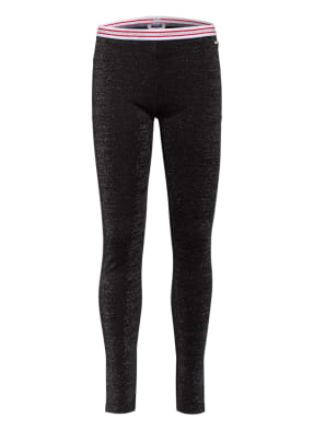 GUESS Leggings mit Glitzergarn