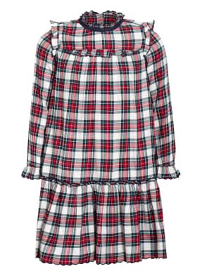 TOMMY HILFIGER Kleid mit Volantbesatz