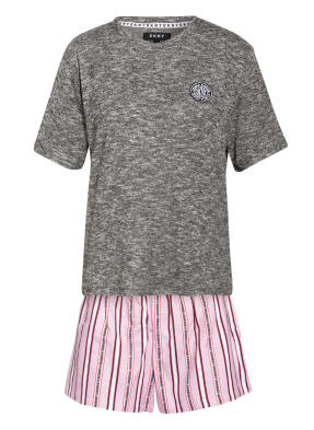 DKNY Shorty-Schlafanzug mit Schlafmaske