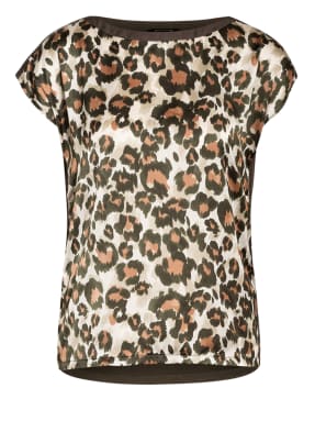 MORE & MORE Blusenshirt im Materialmix