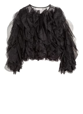 COPENHAGEN MUSE Cropped-Jacke mit Volantbesatz