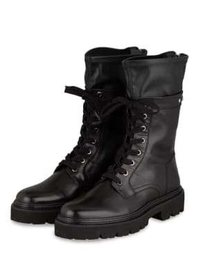 DONNA CAROLINA Schnürboots mit Einsatz am Schaft
