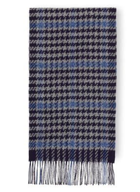 HACKETT LONDON Schal HOUNDSTOOTH WINDOW