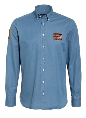 HACKETT LONDON Jeanshemd Slim Fit