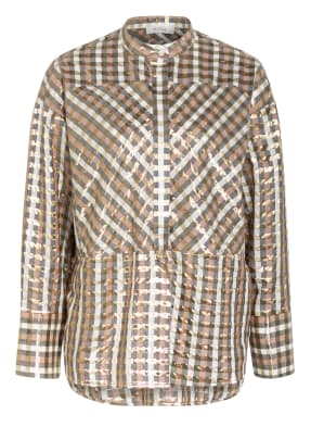 MUNTHE Oversized-Blusenshirt OLIVET