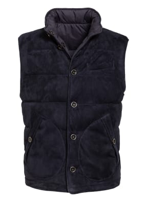 RALPH LAUREN PURPLE LABEL Steppweste zum Wenden